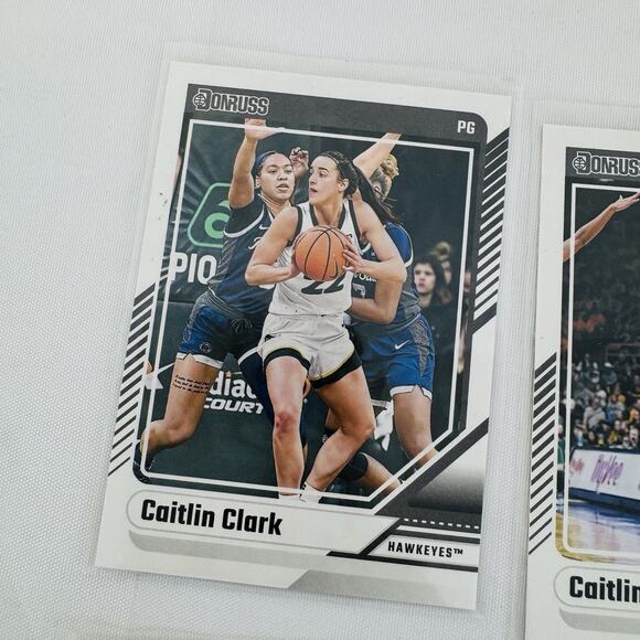 6x 2024 Caitlin Clark Collection Donruss Iowa Hawkeyes Highlights - Picture 2 of 9